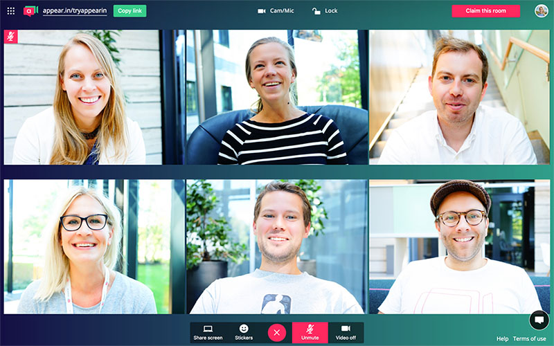 Видеоконфернция Appear