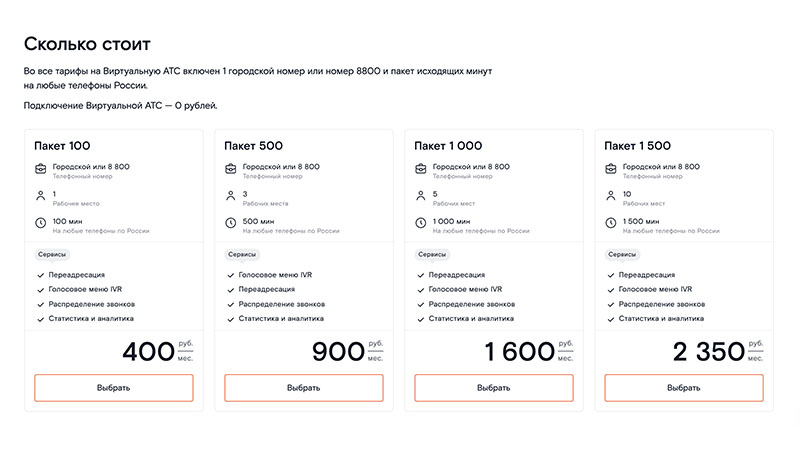 Ростелеком Телефония для бизнеса