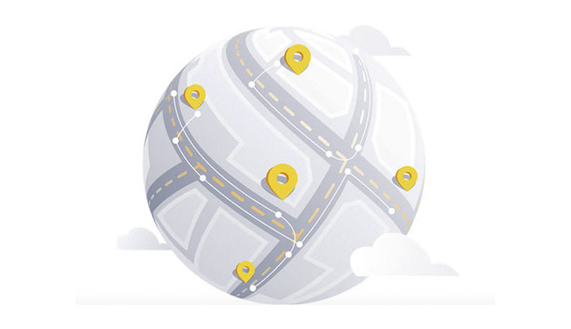 Схема прямой маршрутизации Схема прямой маршрутизации